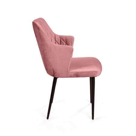 Стул HUNT (ROSE VL 34, BK, VD)